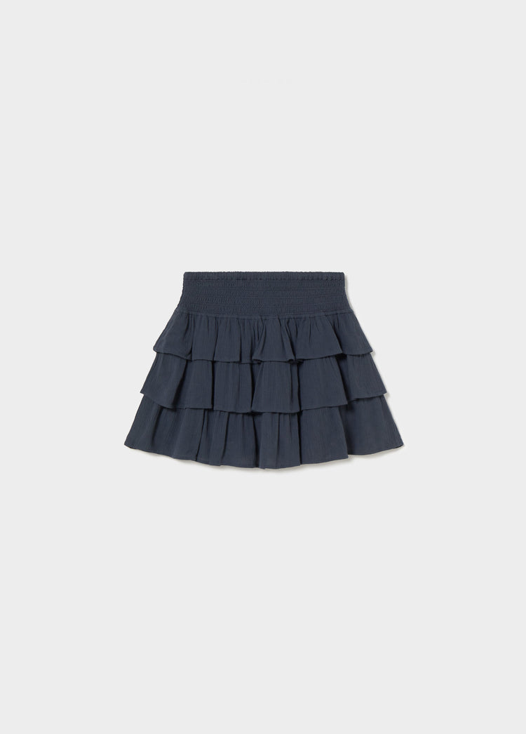 Ruffle mini skirt