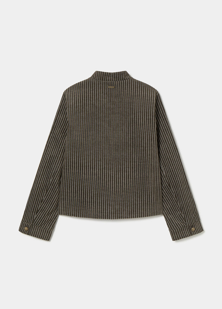 Jaqueta de pana de ratlles