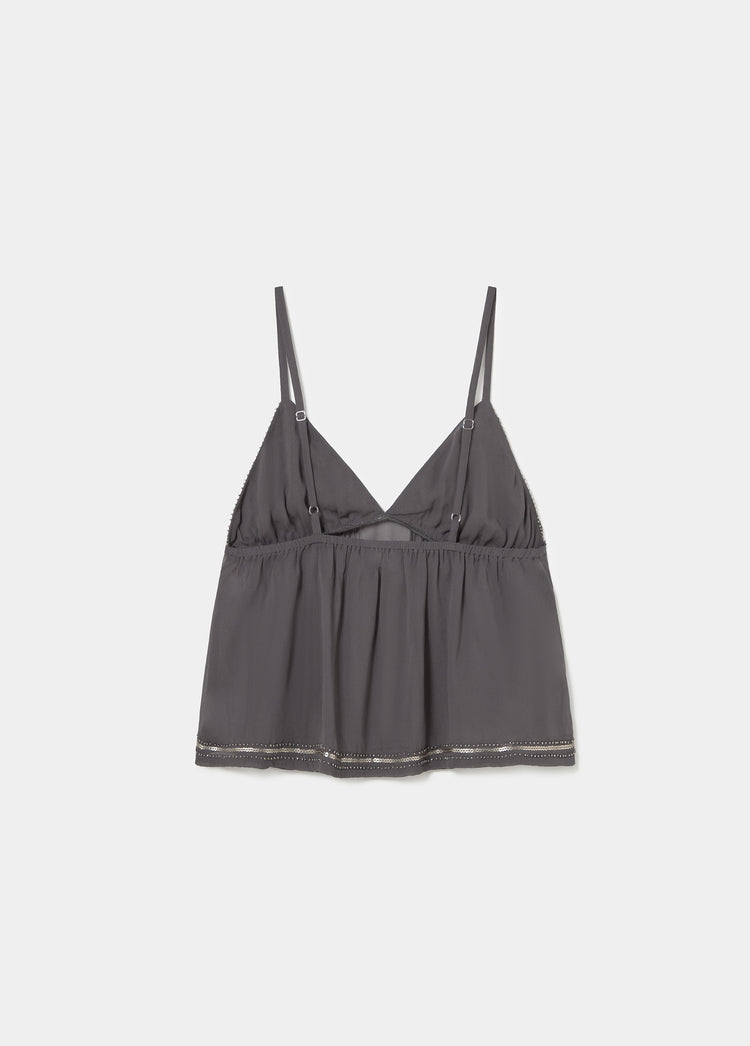 Beaded strap top