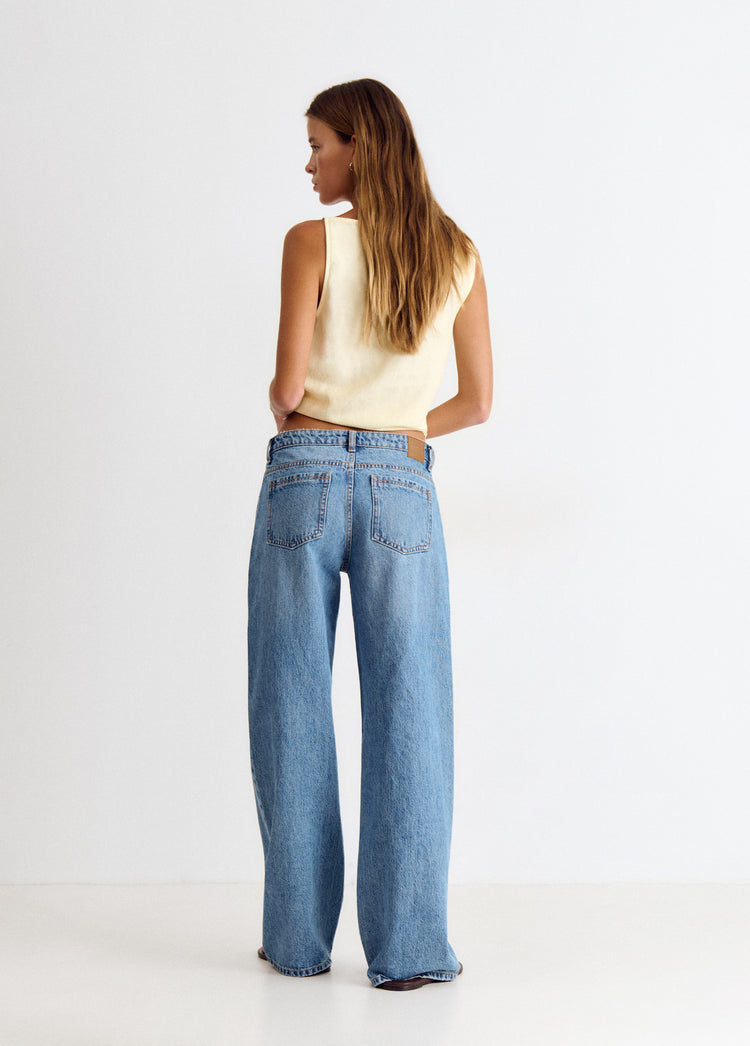 Jeans 5 bolsillos basico