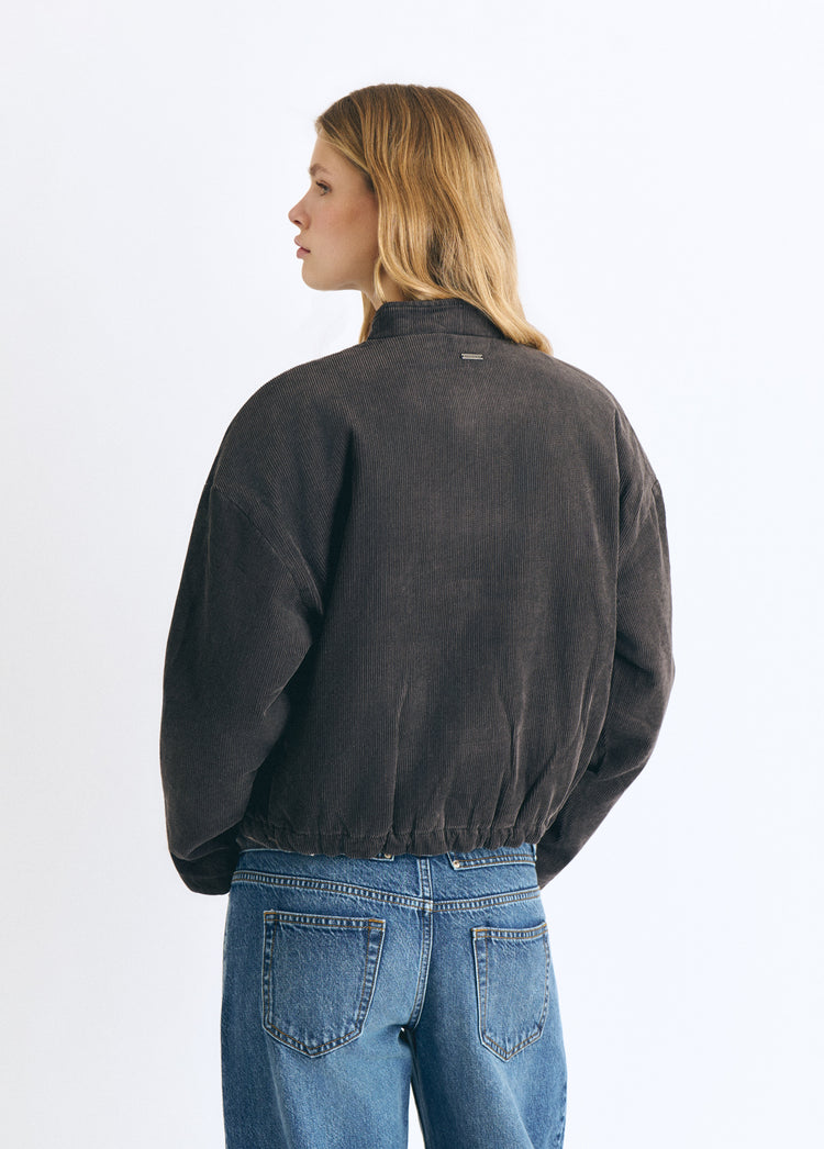 Quilted corduroy jacket