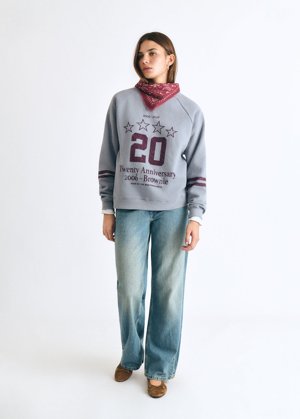 Anniversary print sweatshirt