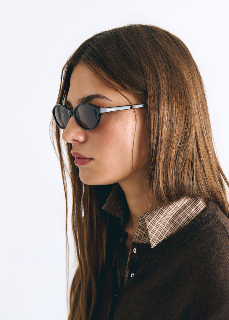 Ovale Brille