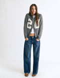 20 hooded knit jacket