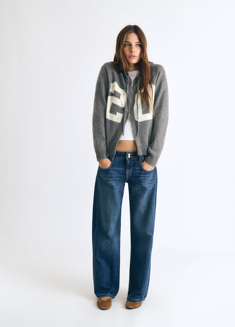 Chaqueta punto capucha 20