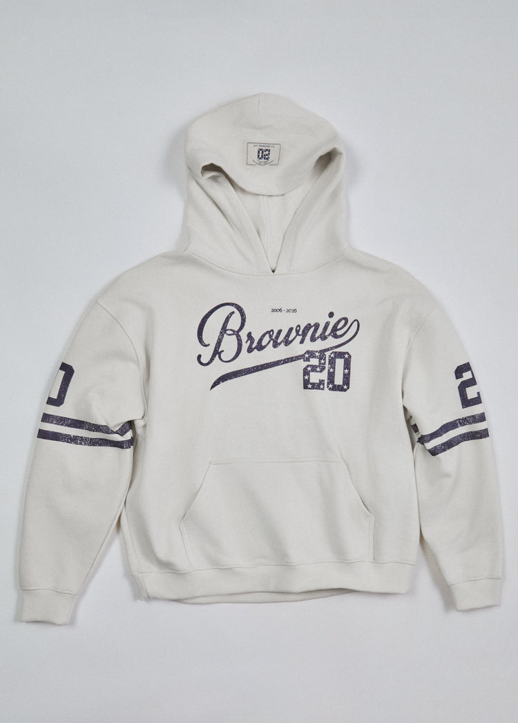 Sudadera capucha print aniversario