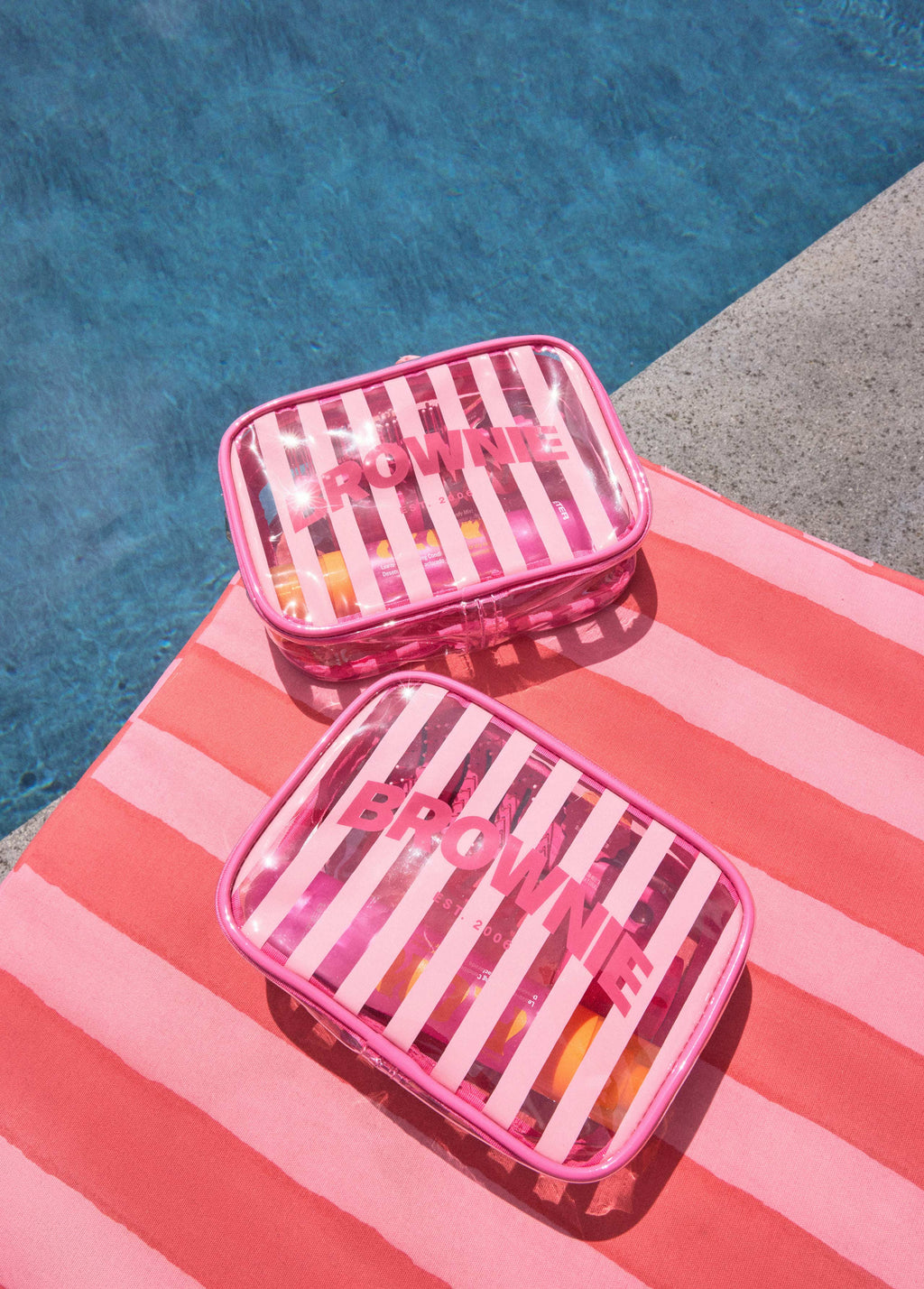 Beach pack toiletry bag Beter x Brownie