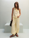 Linen harem pants