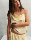Linen flap top