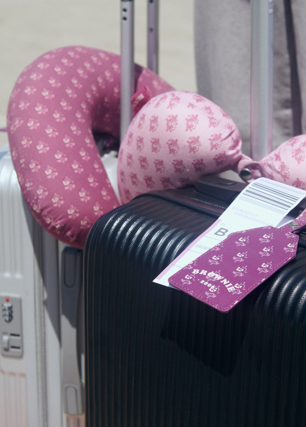 Étiquette pour valise imprimée
