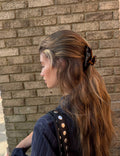 Brownie-haarspeld met strass