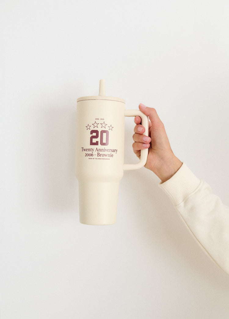 Large bottle with handle