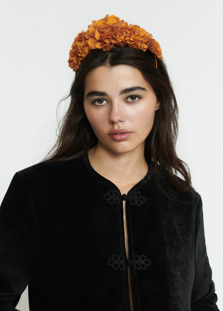 Bloemen haarband