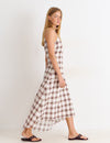 Long plaid dress