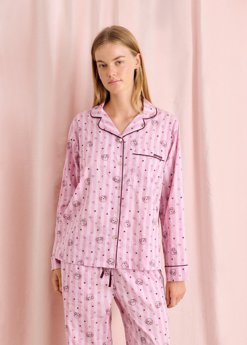 Pijama estampado
