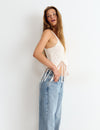 Top de crochet amb serrells