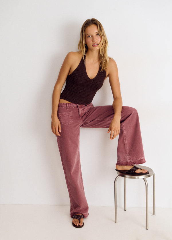 Pantalón bolsillos frontales