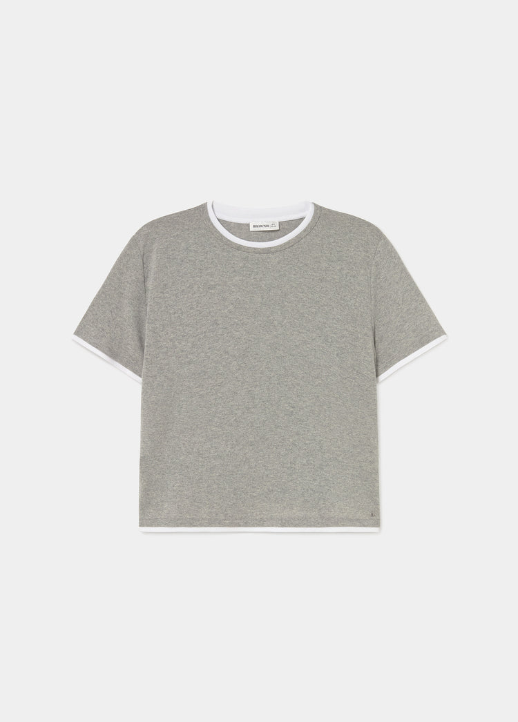 Double-effect t-shirt