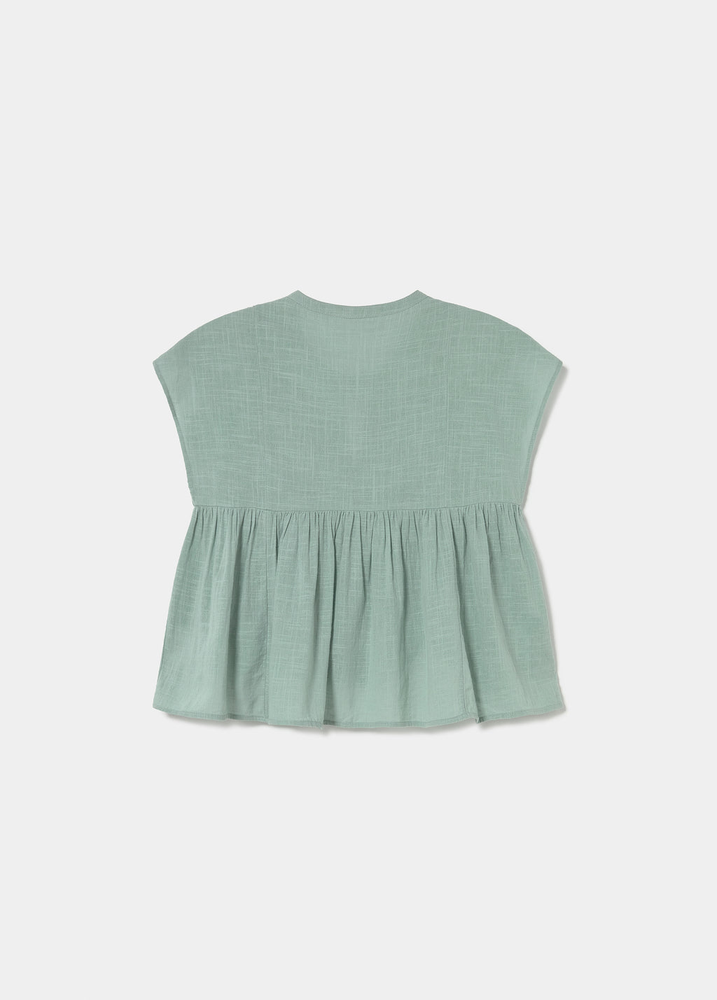 Blusa manga corta bordados