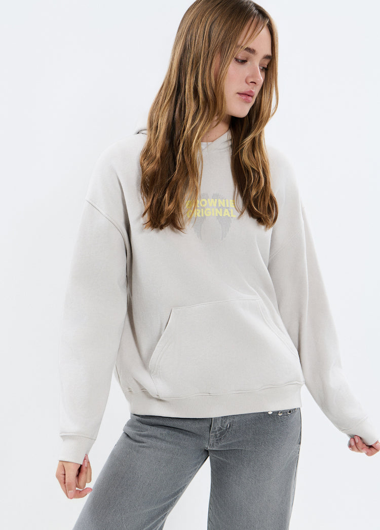 Kapuzen-Sweatshirt mit Flügel-Print