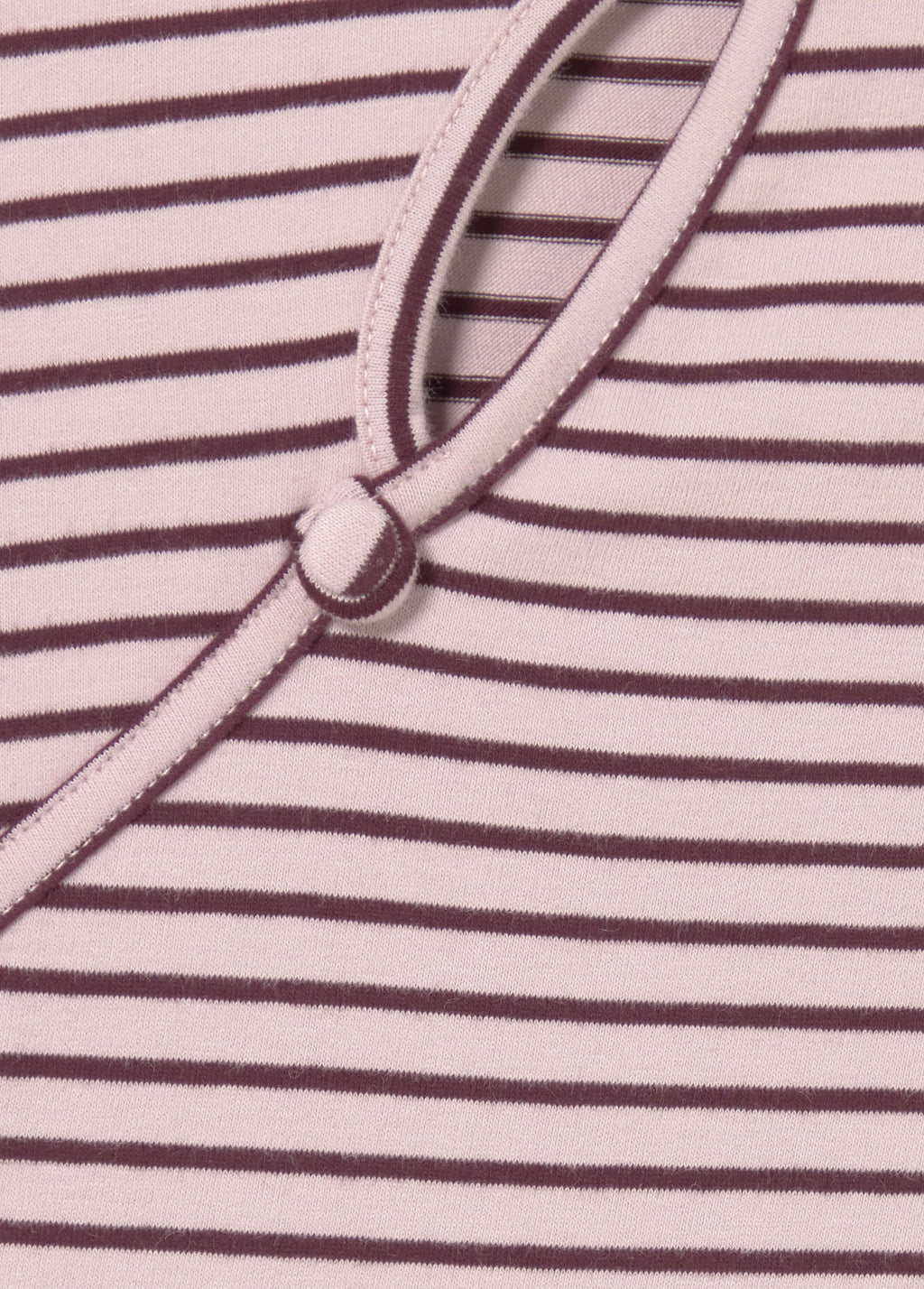 Camiseta raya tejida cuello abotonado