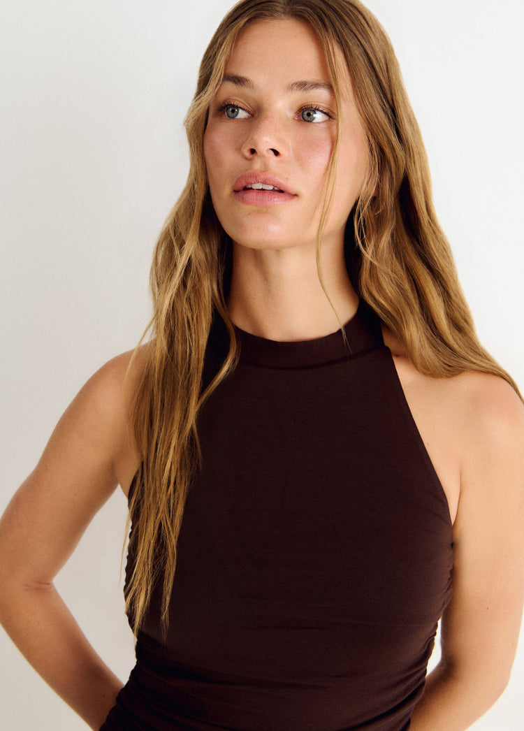Short micromodal dress
