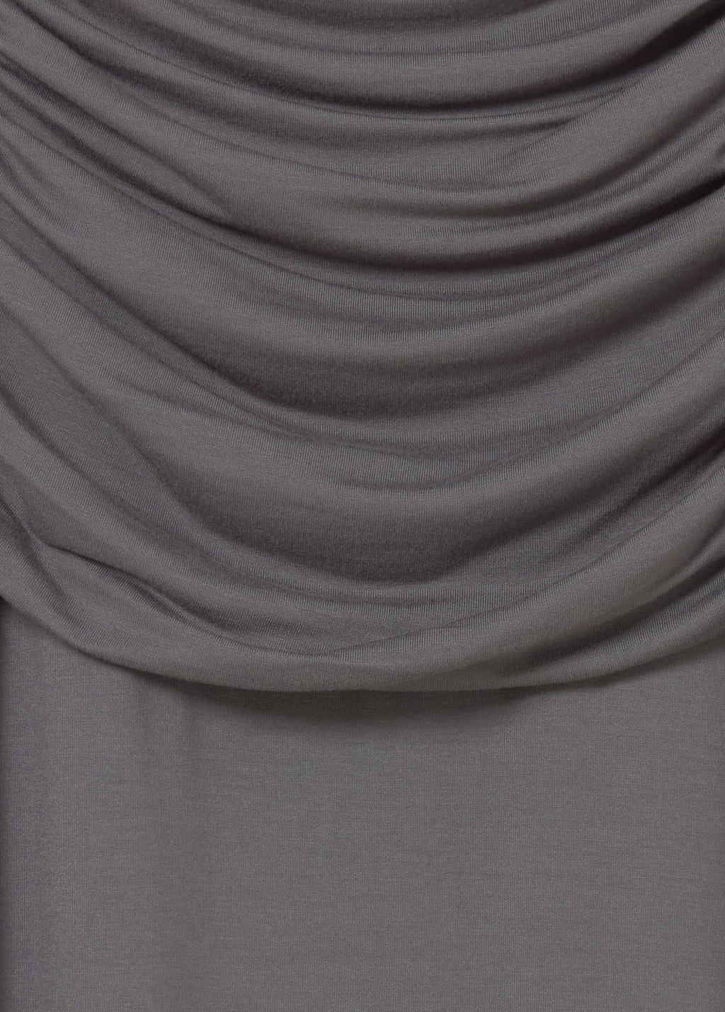 Vestido frunces largo