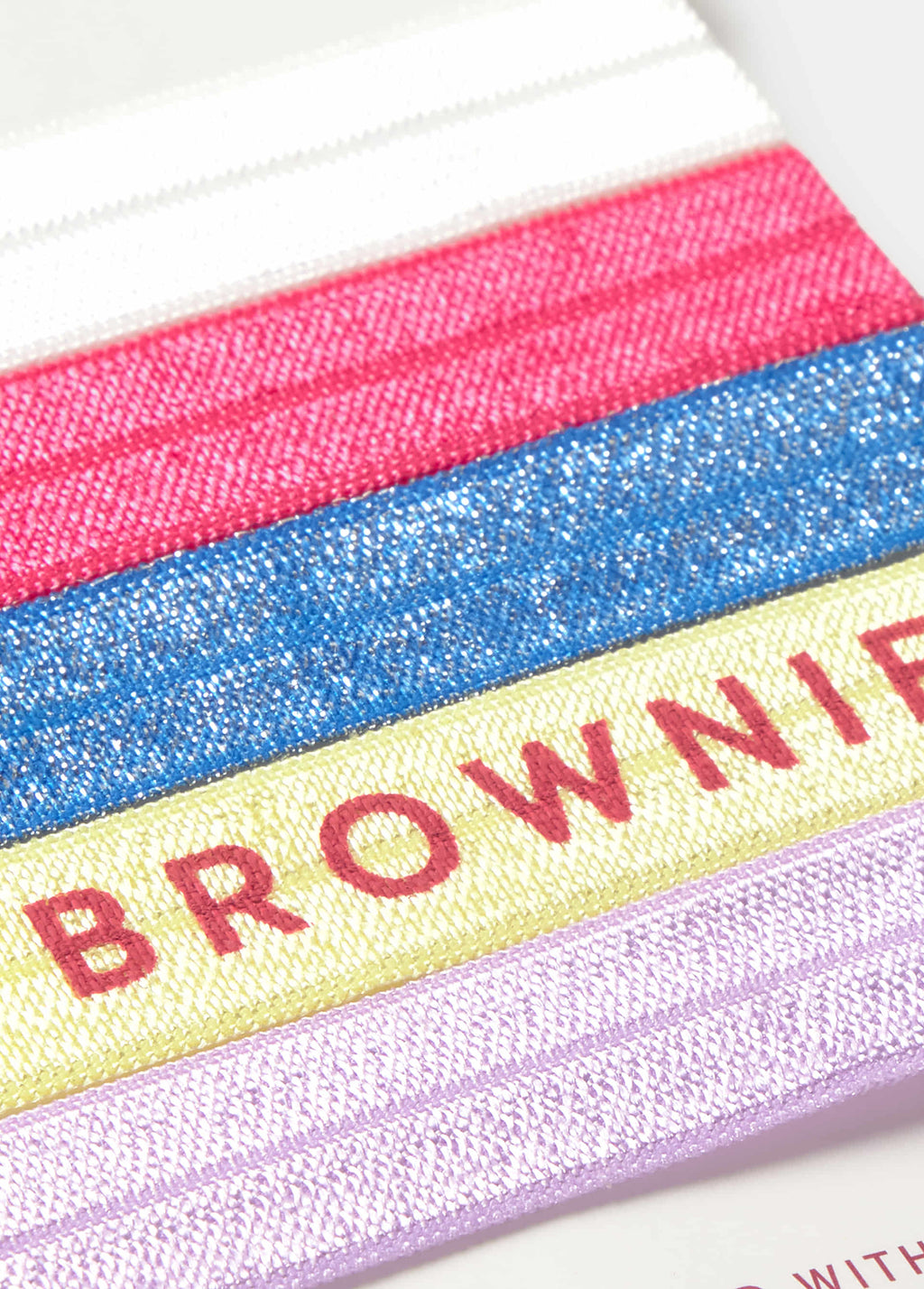 Pack gomas brownie logo