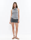 Short patch glitter