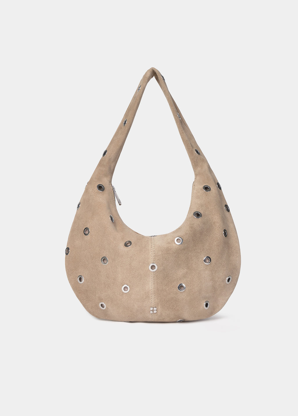 Große Ledertasche mit Nieten