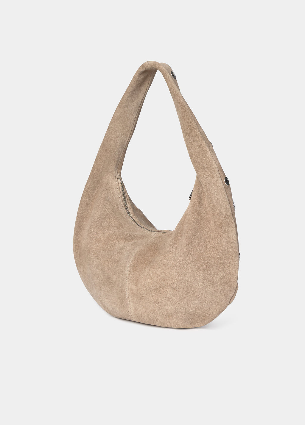 Große Ledertasche mit Nieten