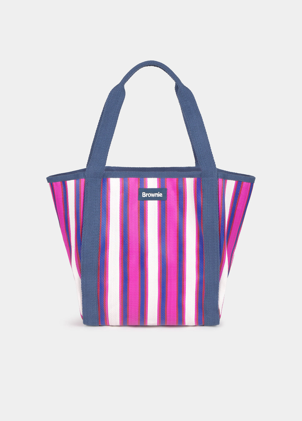 Borsa shopper a righe