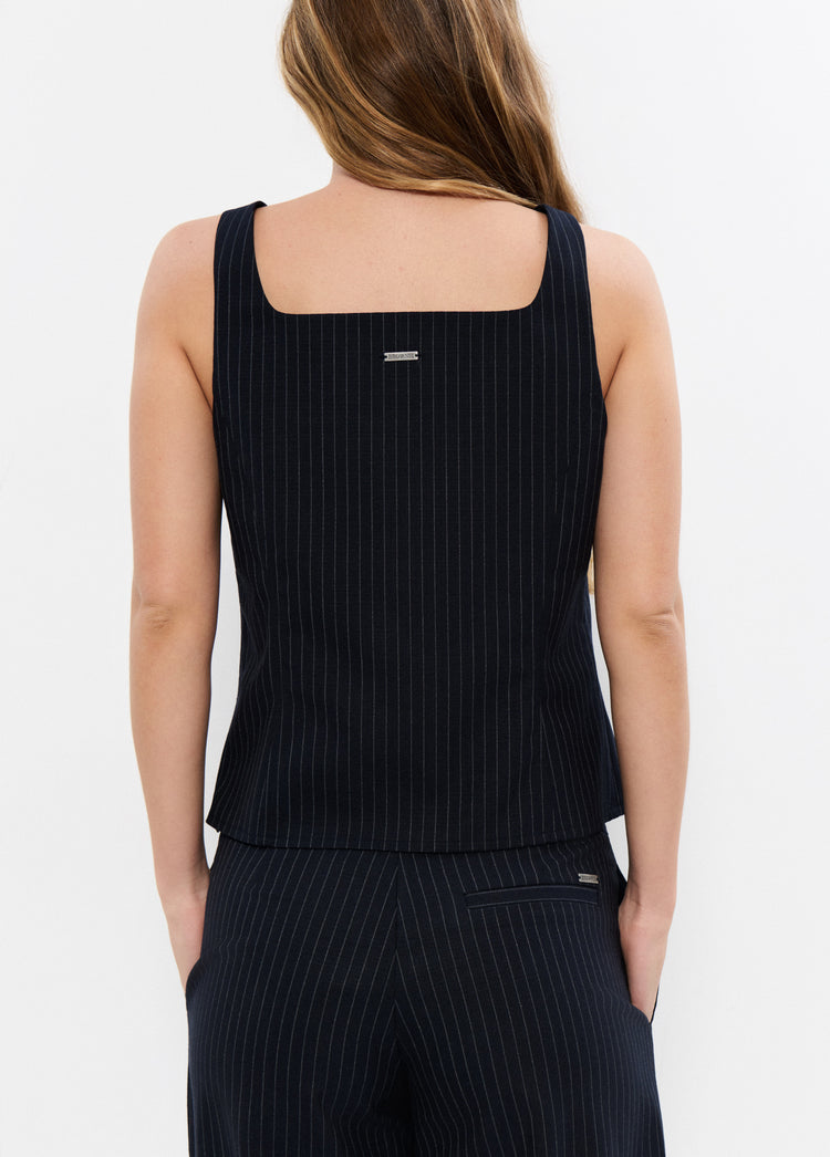 Pinstripe top