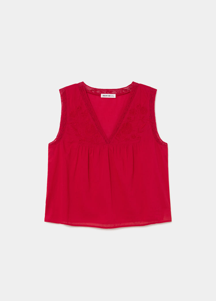 Blusa tirantes laces