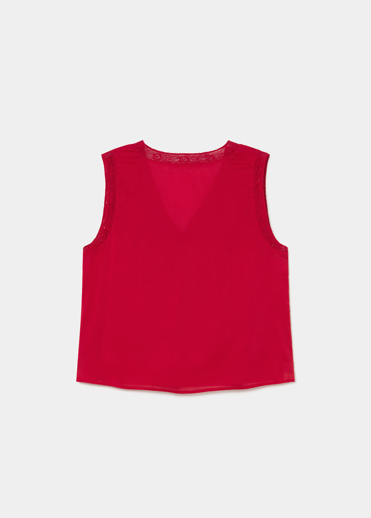 Blusa tirantes laces