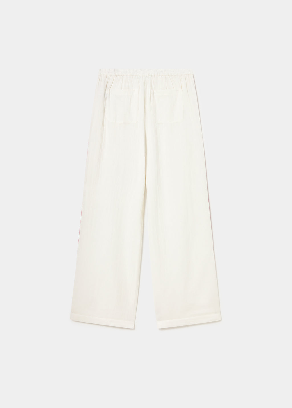 Long pants with side stripe