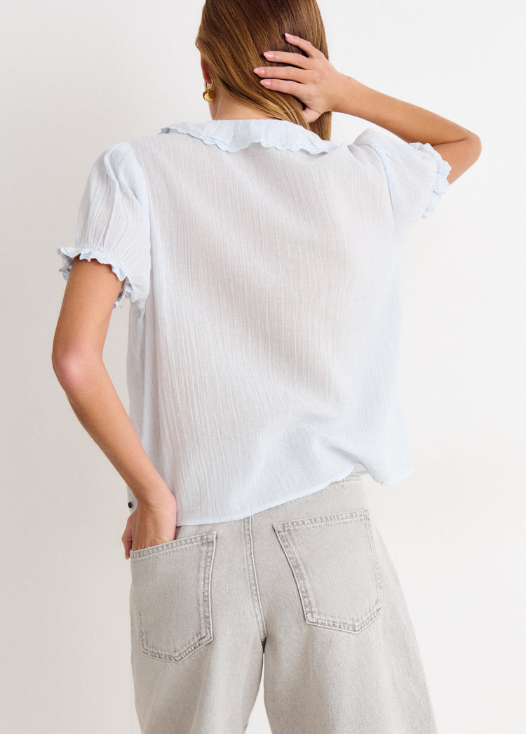 Blusa volantes