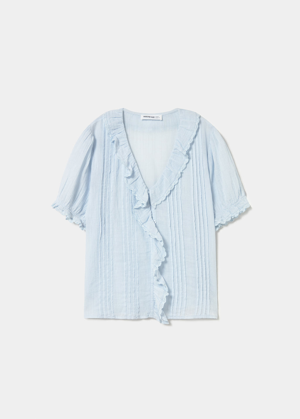 Blusa con volant