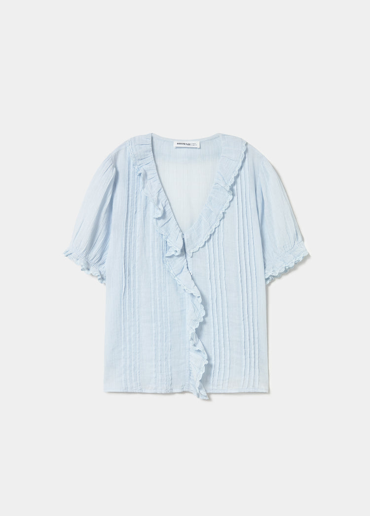 Blusa volantes