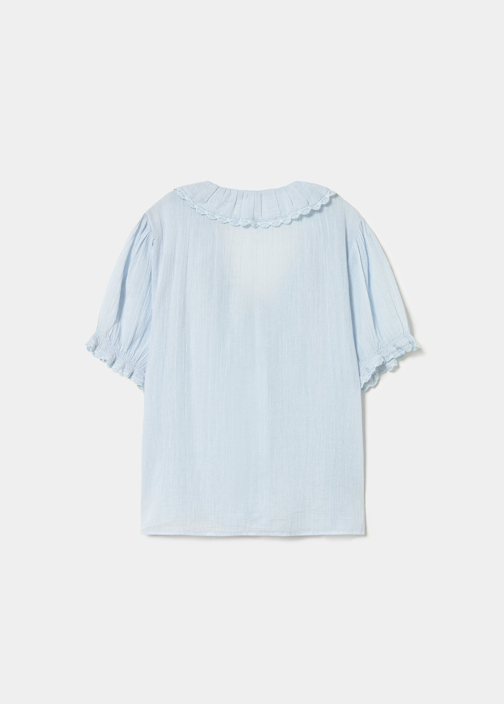 Blusa con volant