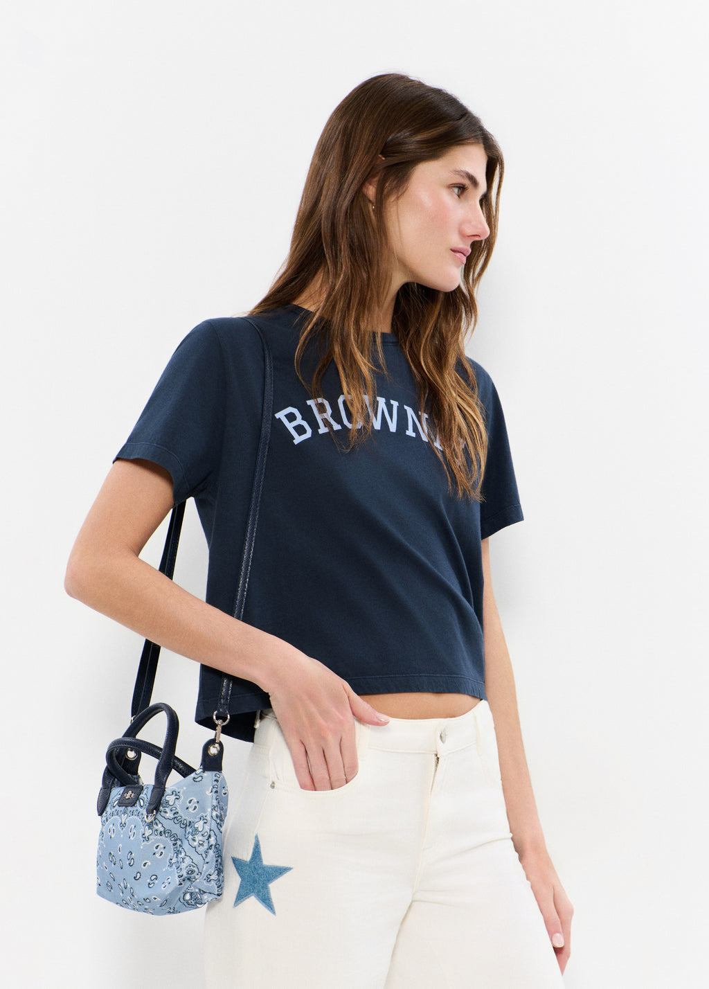 Mini shopper tas bandana