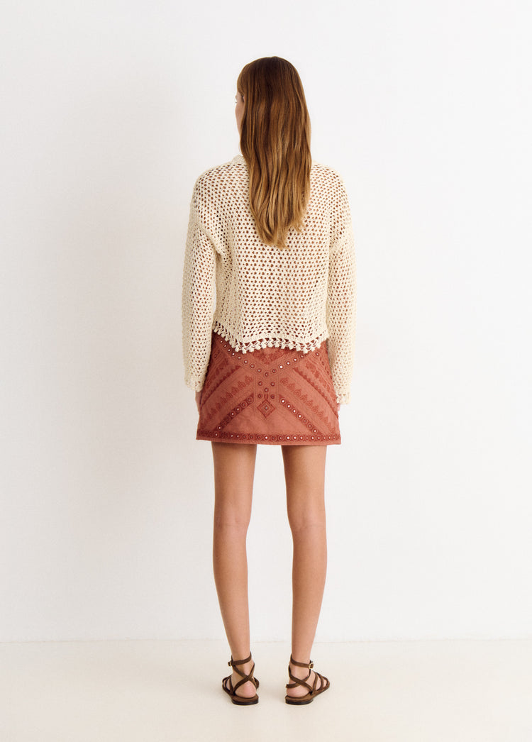 Jersey calado red