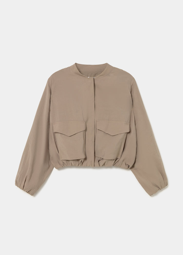 Flowy bomber jacket