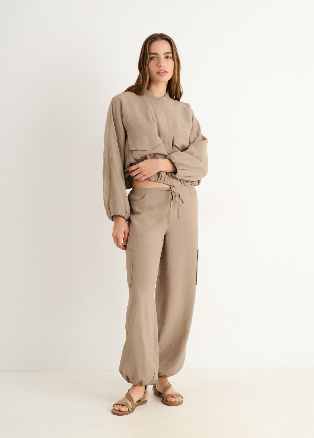 Flowy harem pants