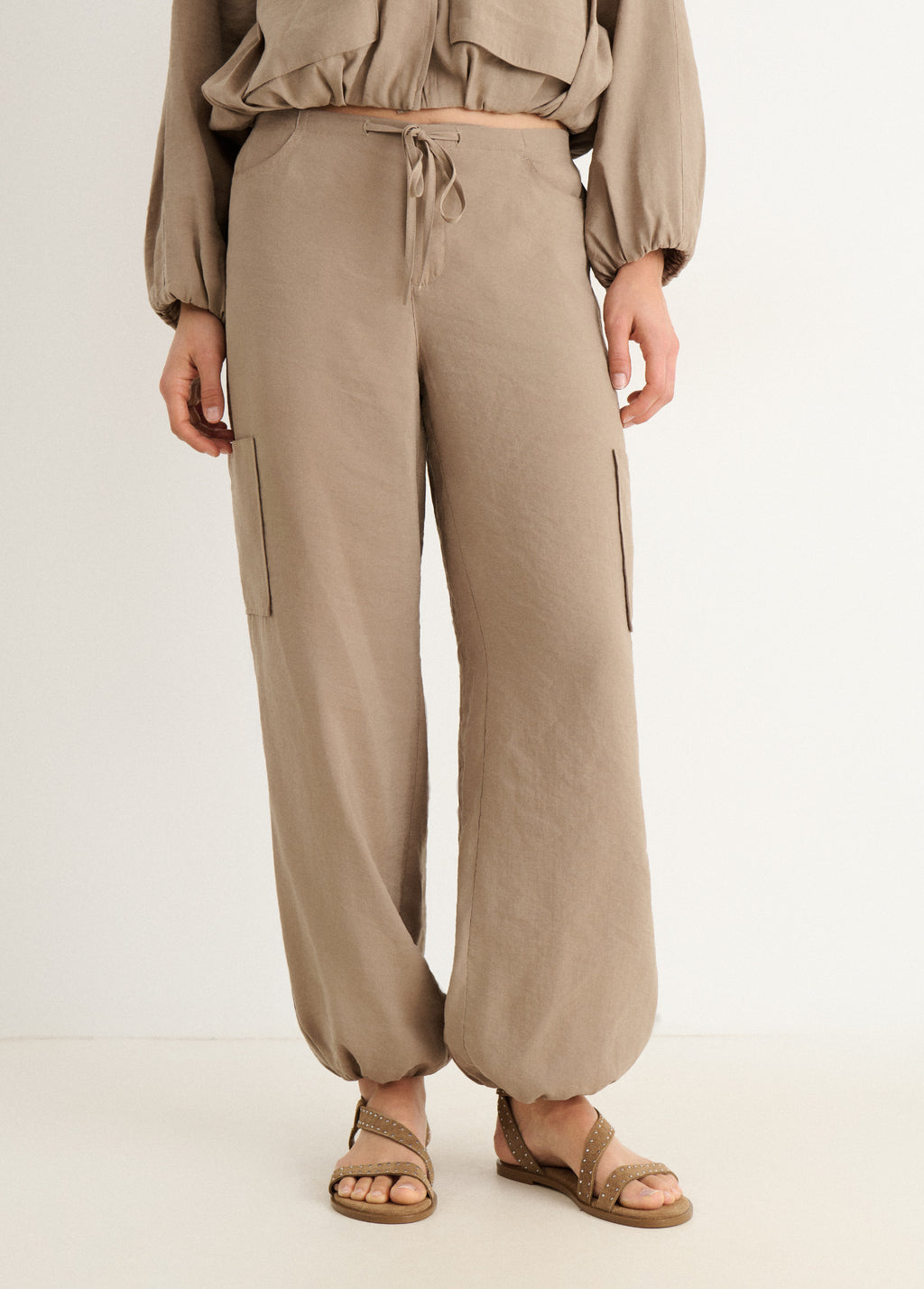 Flowy harem pants