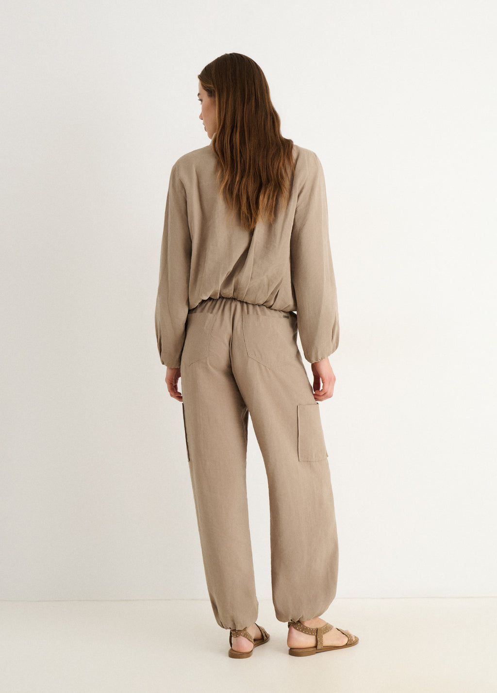 Flowy harem pants