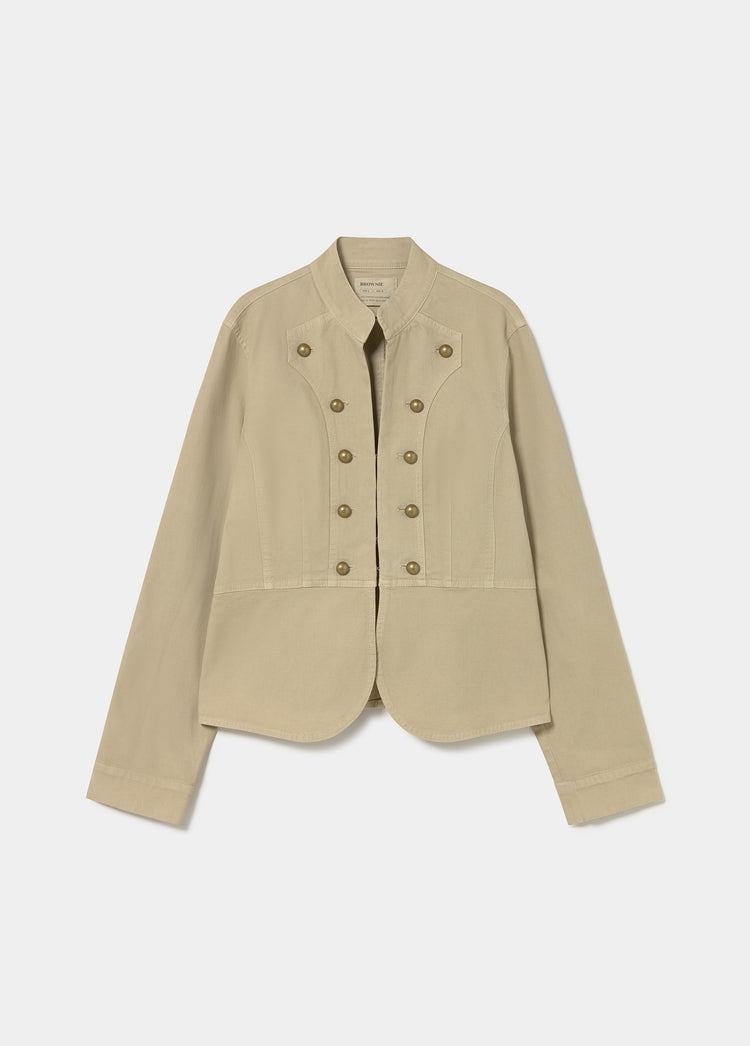 Buttoned jacket