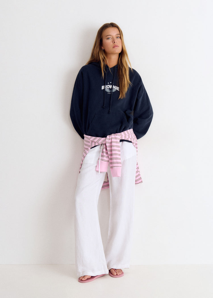 Sweatshirt mit Logo und Flügeln