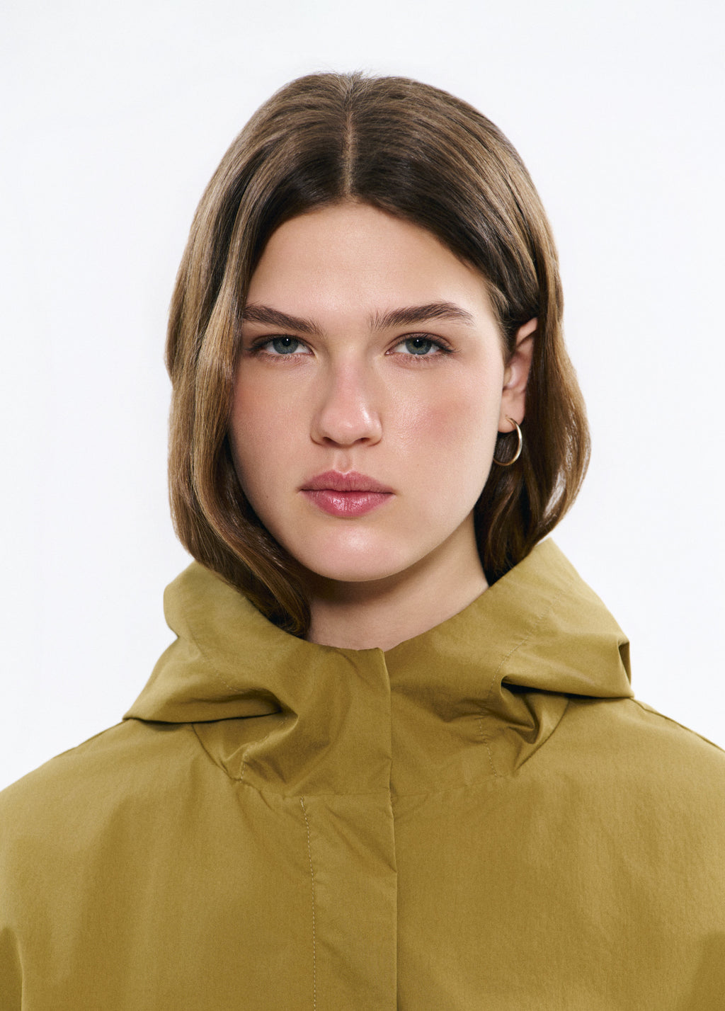 Parka en coton avec capuche