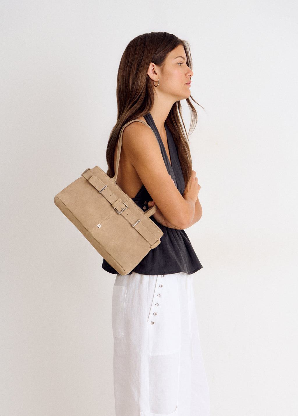 Bolso hombro hebilla